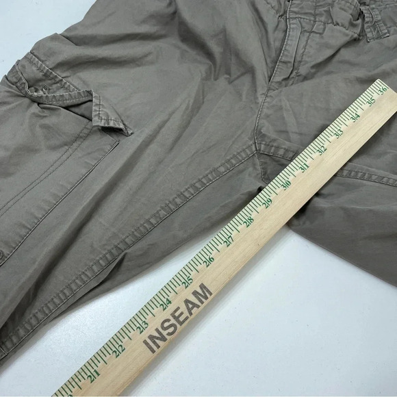 Banana Republic hiking pants Womens Size 8 green roll tab 1584 - Picture 9 of 10